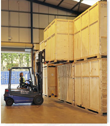 Crate storage in Newton Abbot